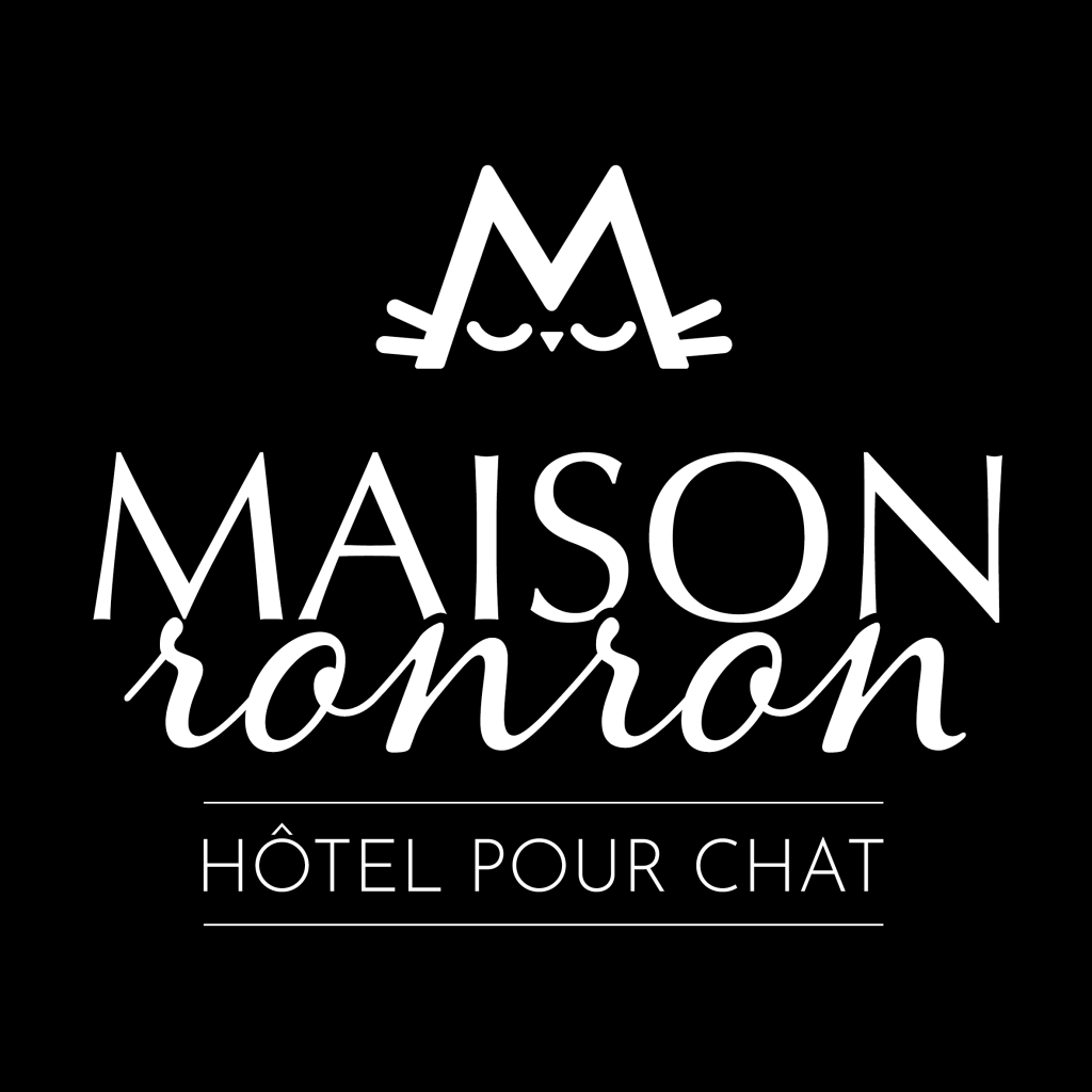 Maison Ronron - logo 1 couleur