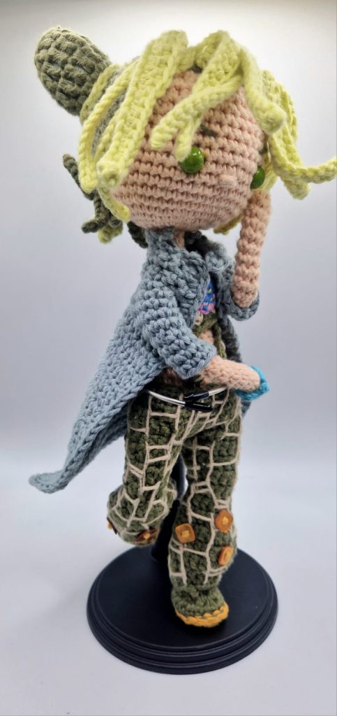 poupée crochet personnalisée - Jolyne Cujoh