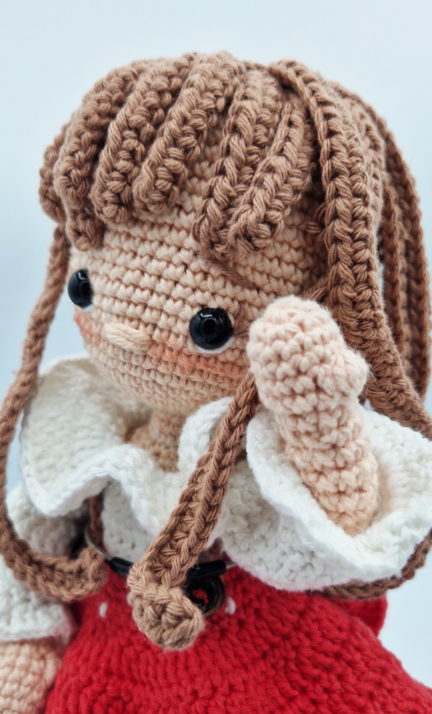 poupée crochet personnalisée - Amanita girl